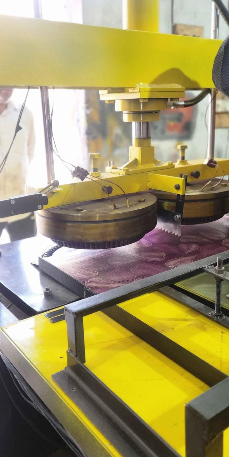 Hydraulic Automatic Conveyor Double Die Machine