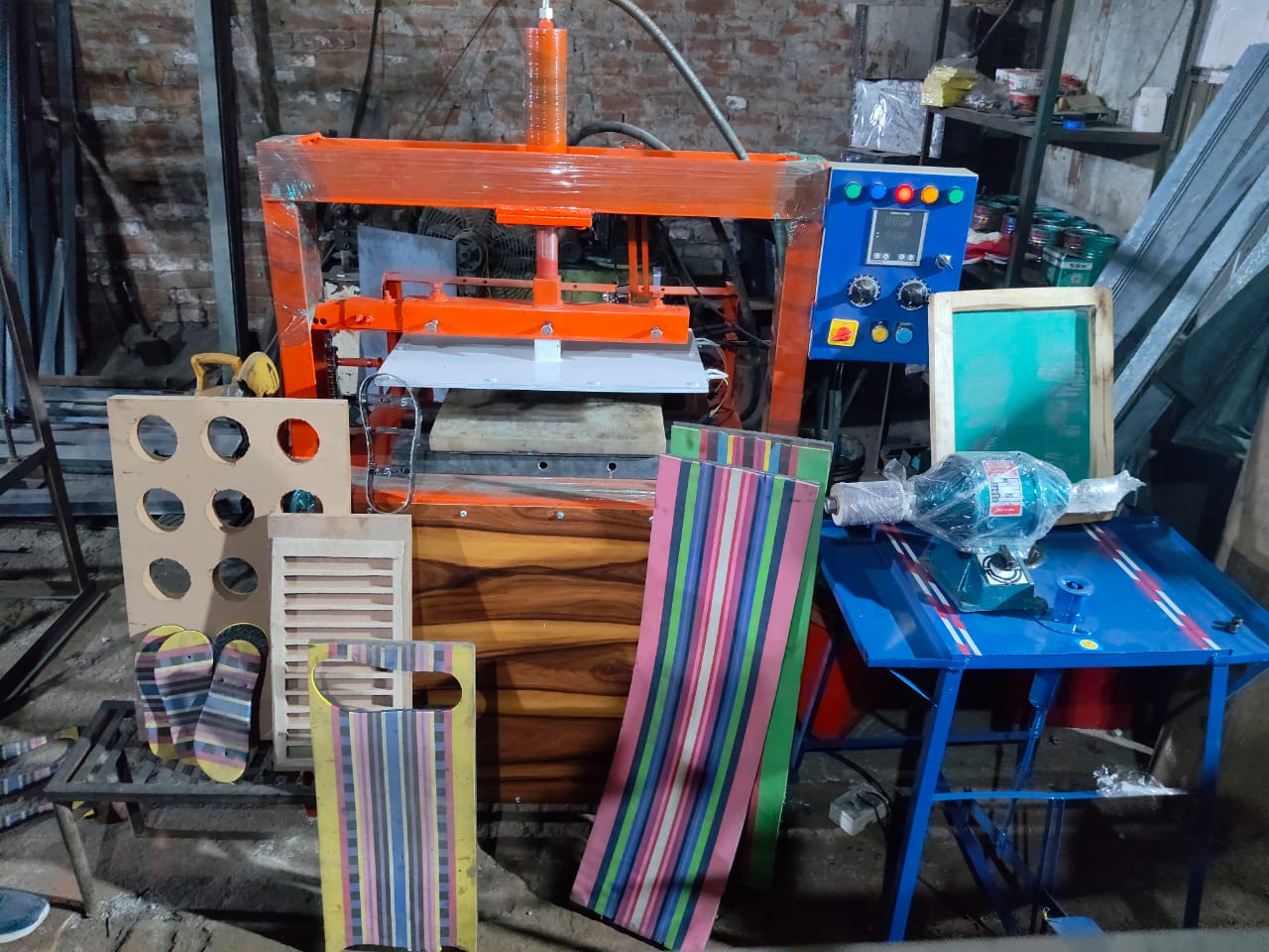 Hydraulic Double Die Machine